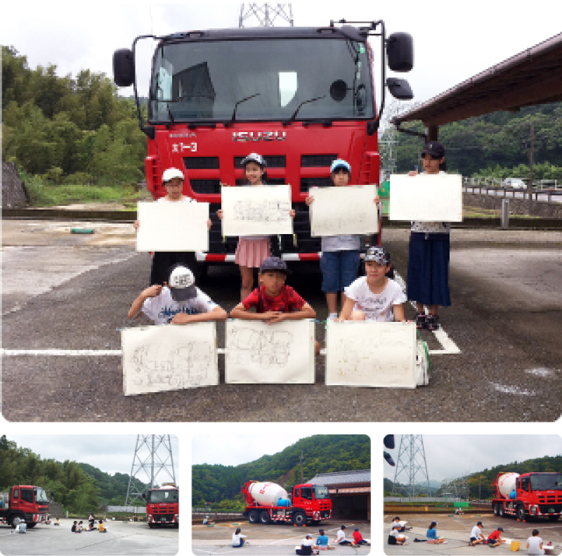 味岡グループ主催のスケッチ大会の様子